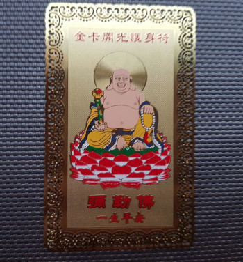 Glücksbringer "Buddha"